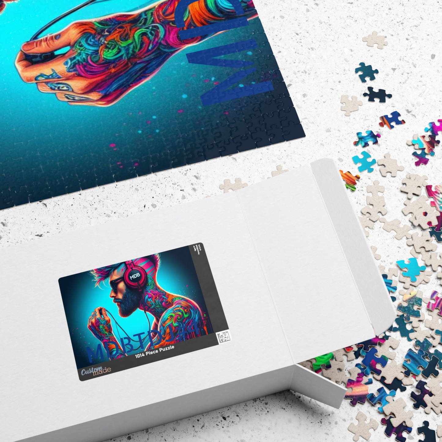 MDBTDJ#4 Puzzle (110, 252, 520, 1014-piece) Tattooed Dj's Limited Edition