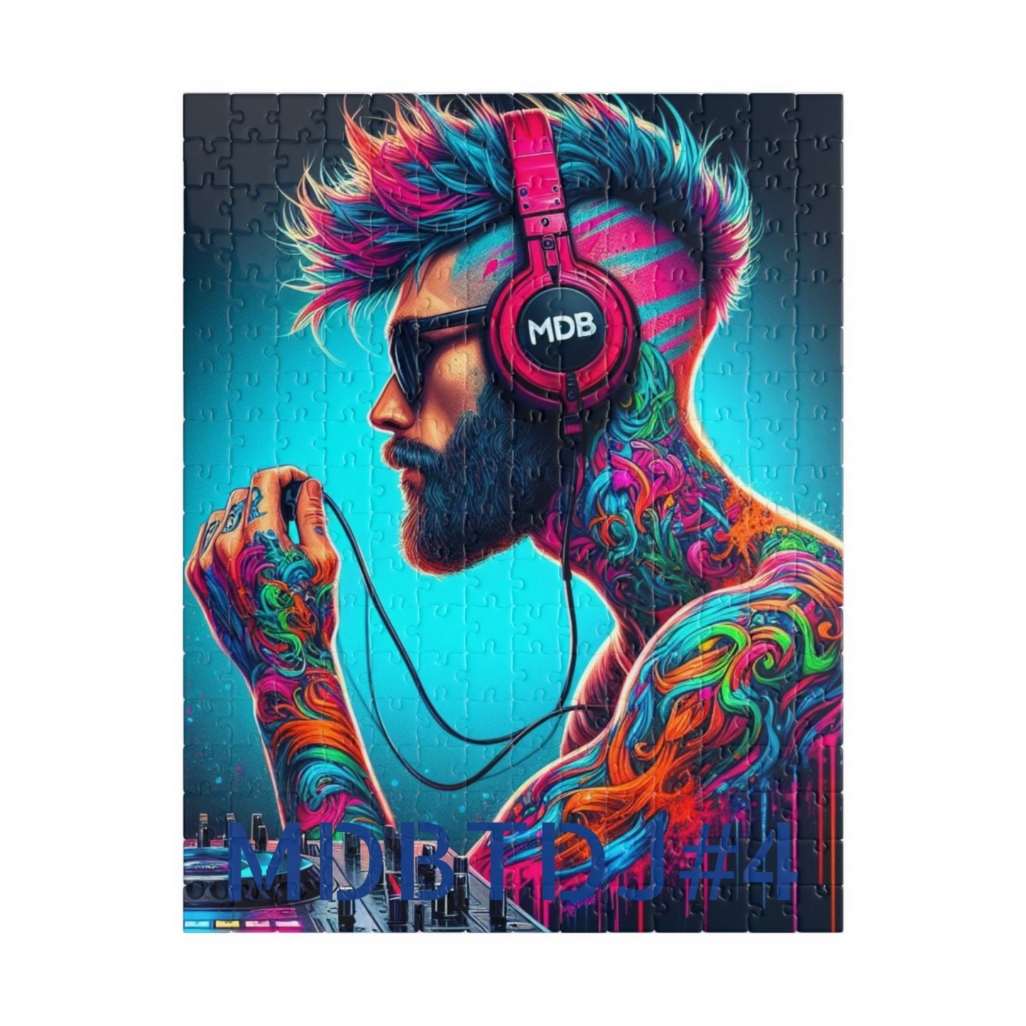 MDBTDJ#4 Puzzle (110, 252, 520, 1014-piece) Tattooed Dj's Limited Edition