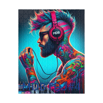 MDBTDJ#4 Puzzle (110, 252, 520, 1014-piece) Tattooed Dj's Limited Edition
