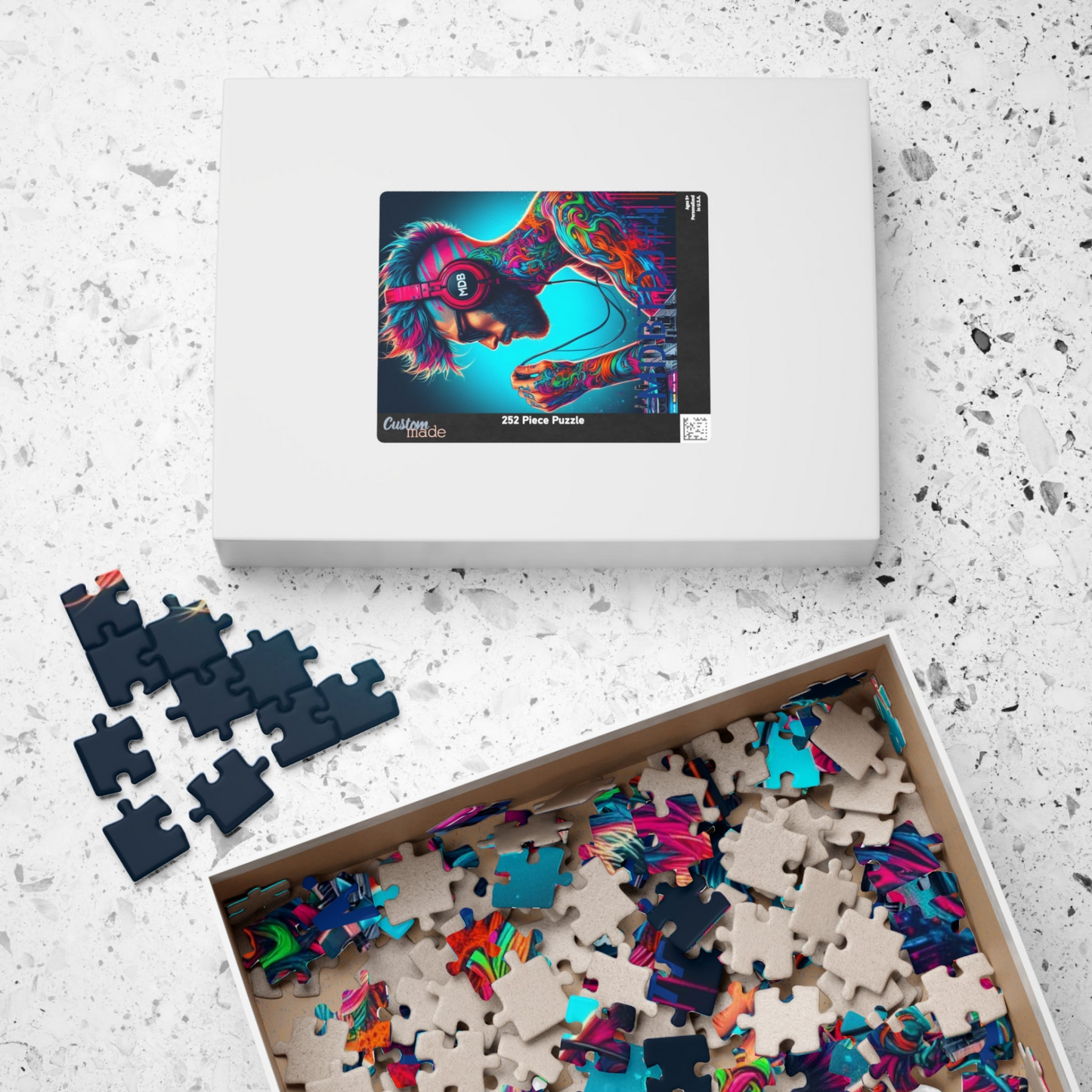 MDBTDJ#4 Puzzle (110, 252, 520, 1014-piece) Tattooed Dj's Limited Edition