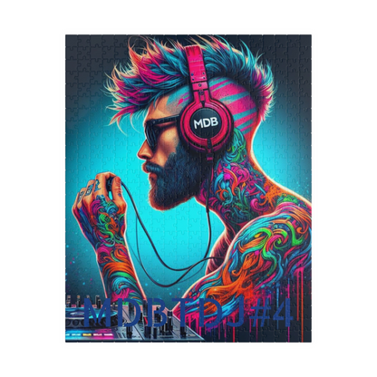 MDBTDJ#4 Puzzle (110, 252, 520, 1014-piece) Tattooed Dj's Limited Edition