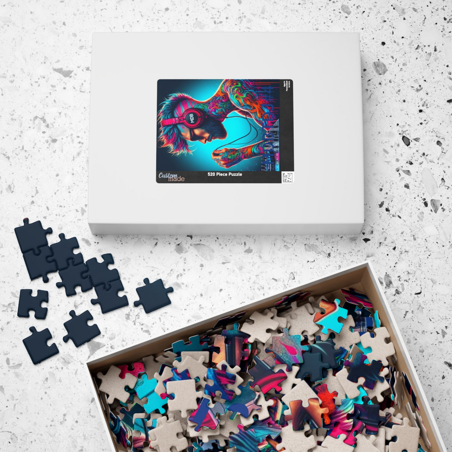 MDBTDJ#4 Puzzle (110, 252, 520, 1014-piece) Tattooed Dj's Limited Edition