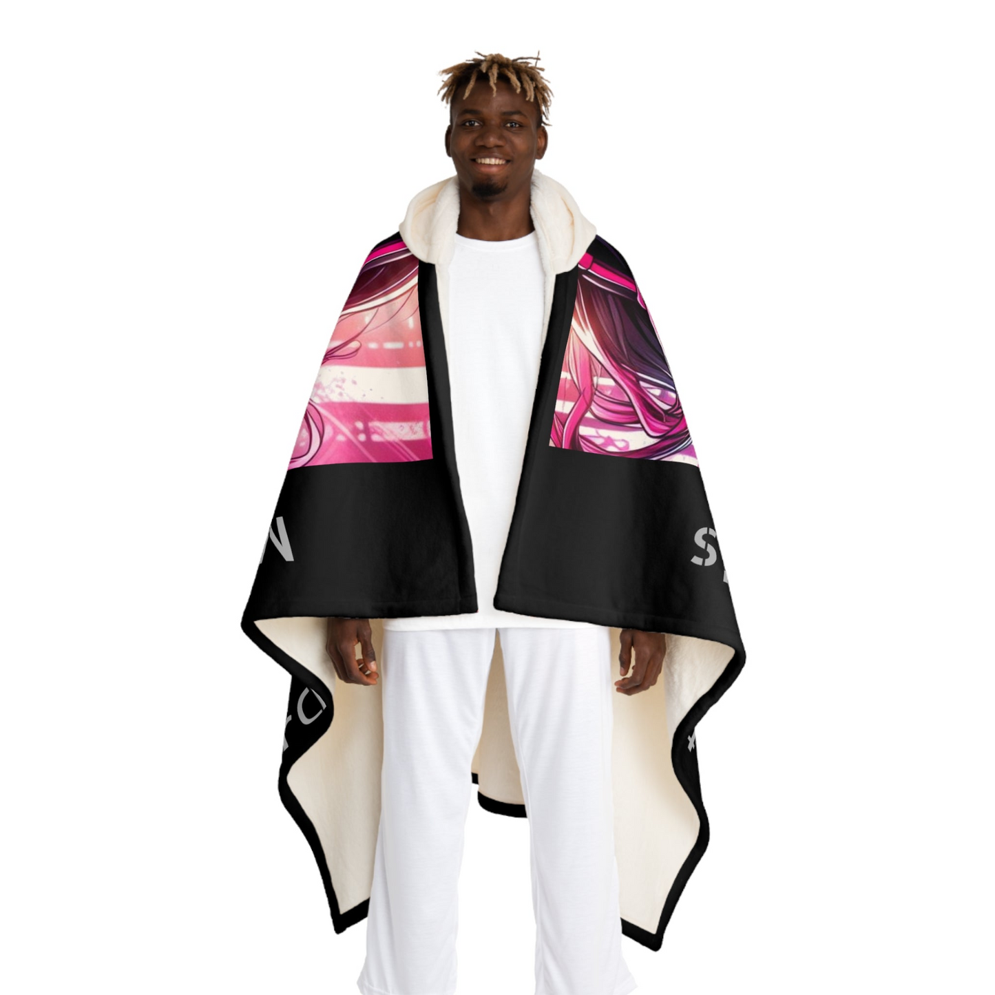MDBTDJ#6 Hooded Sherpa Fleece Blanket Tattooed DJ's Limited Edition