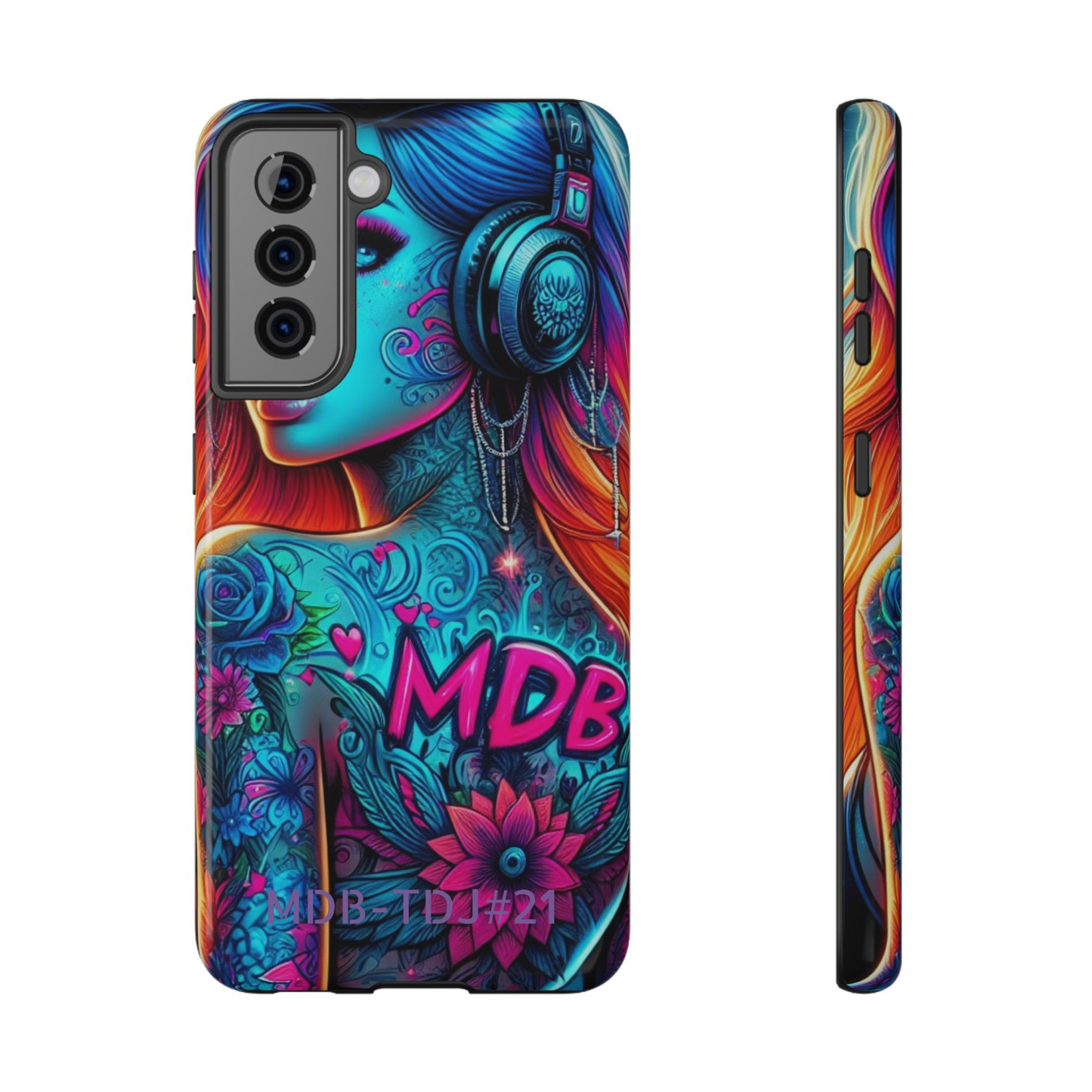 MDBTDJ#21 Impact-Resistant Phone Cases Fits most Tattooed DJ's Limited Edition