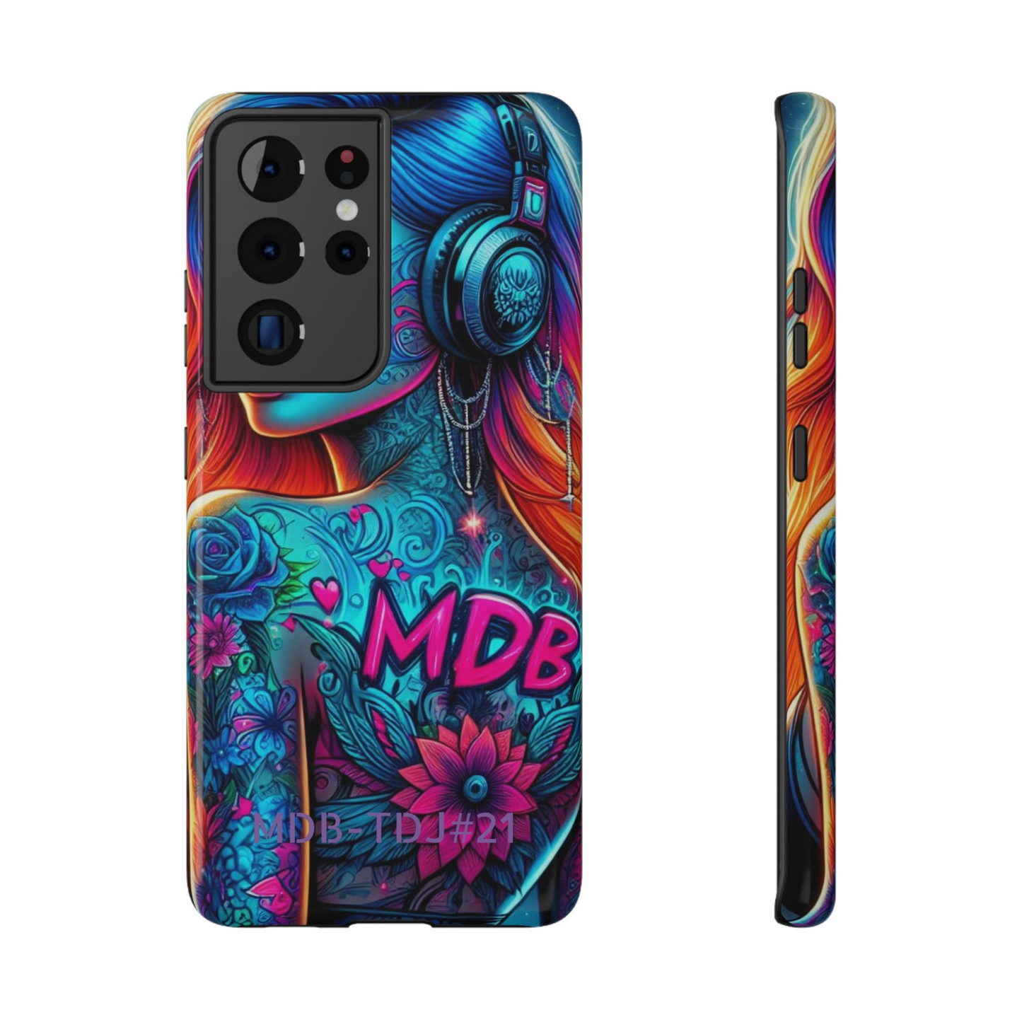 MDBTDJ#21 Impact-Resistant Phone Cases Fits most Tattooed DJ's Limited Edition