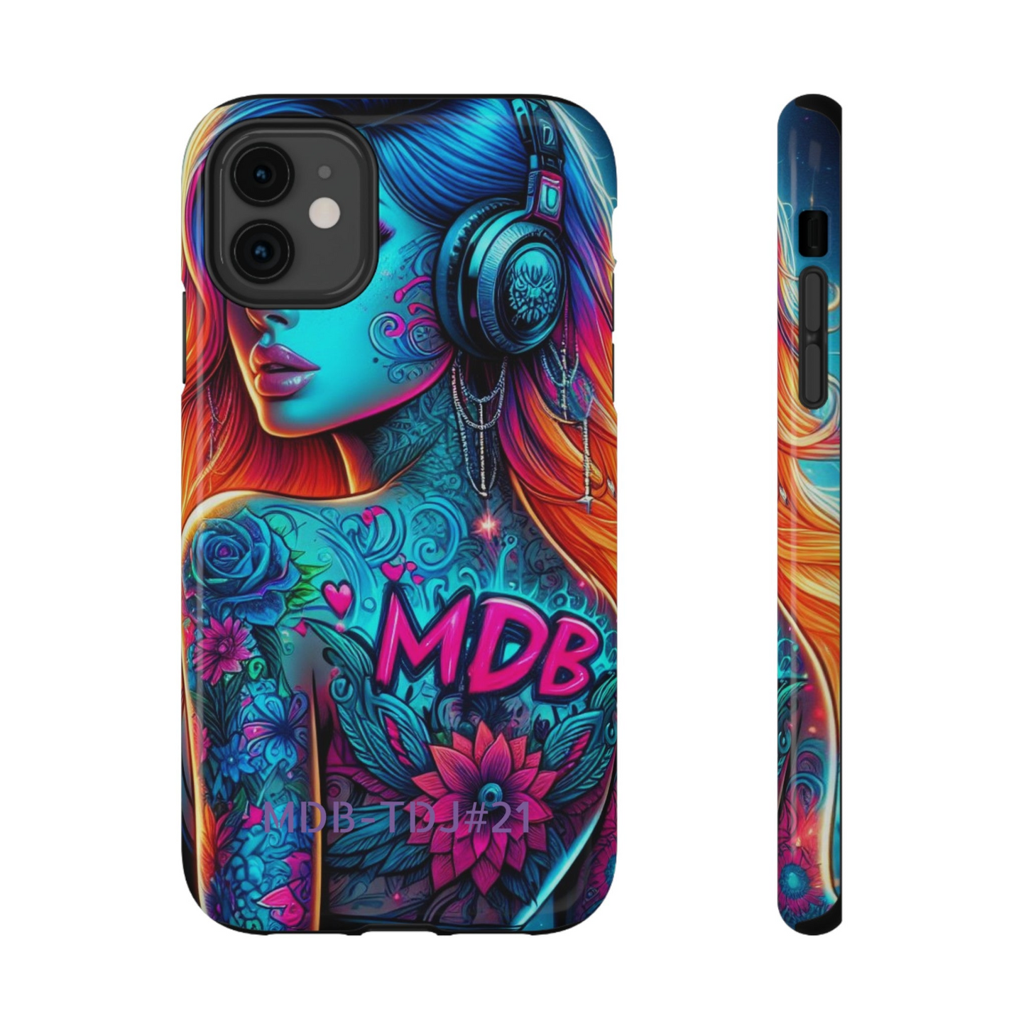 MDBTDJ#21 Impact-Resistant Phone Cases Fits most Tattooed DJ's Limited Edition
