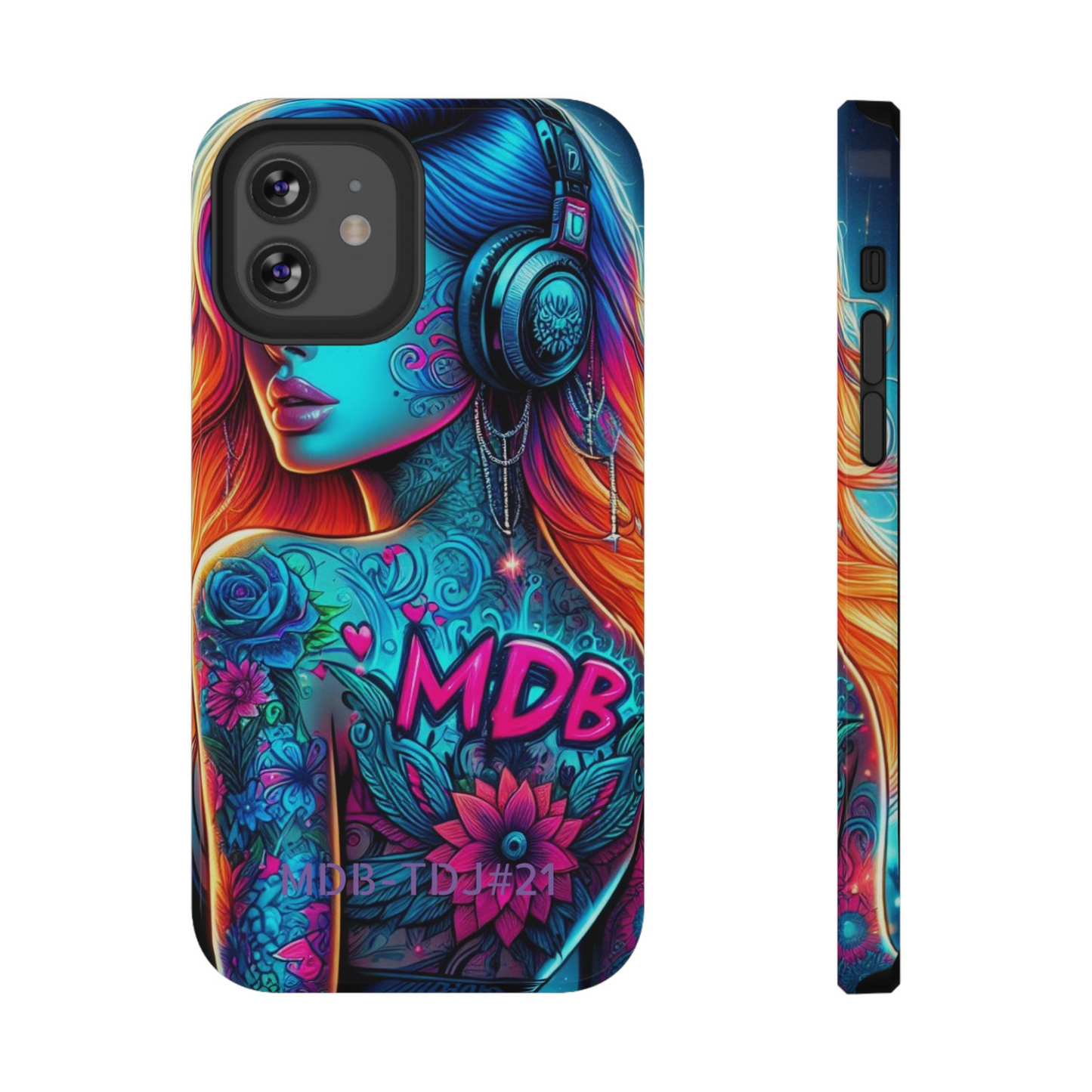 MDBTDJ#21 Impact-Resistant Phone Cases Fits most Tattooed DJ's Limited Edition