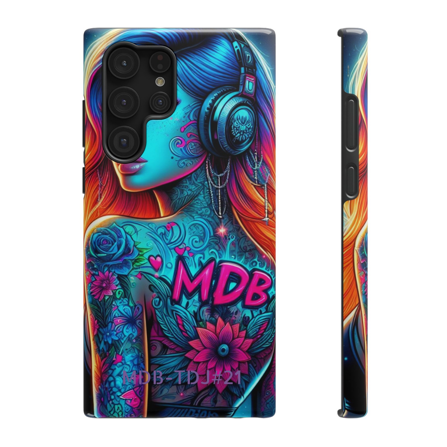 MDBTDJ#21 Impact-Resistant Phone Cases Fits most Tattooed DJ's Limited Edition