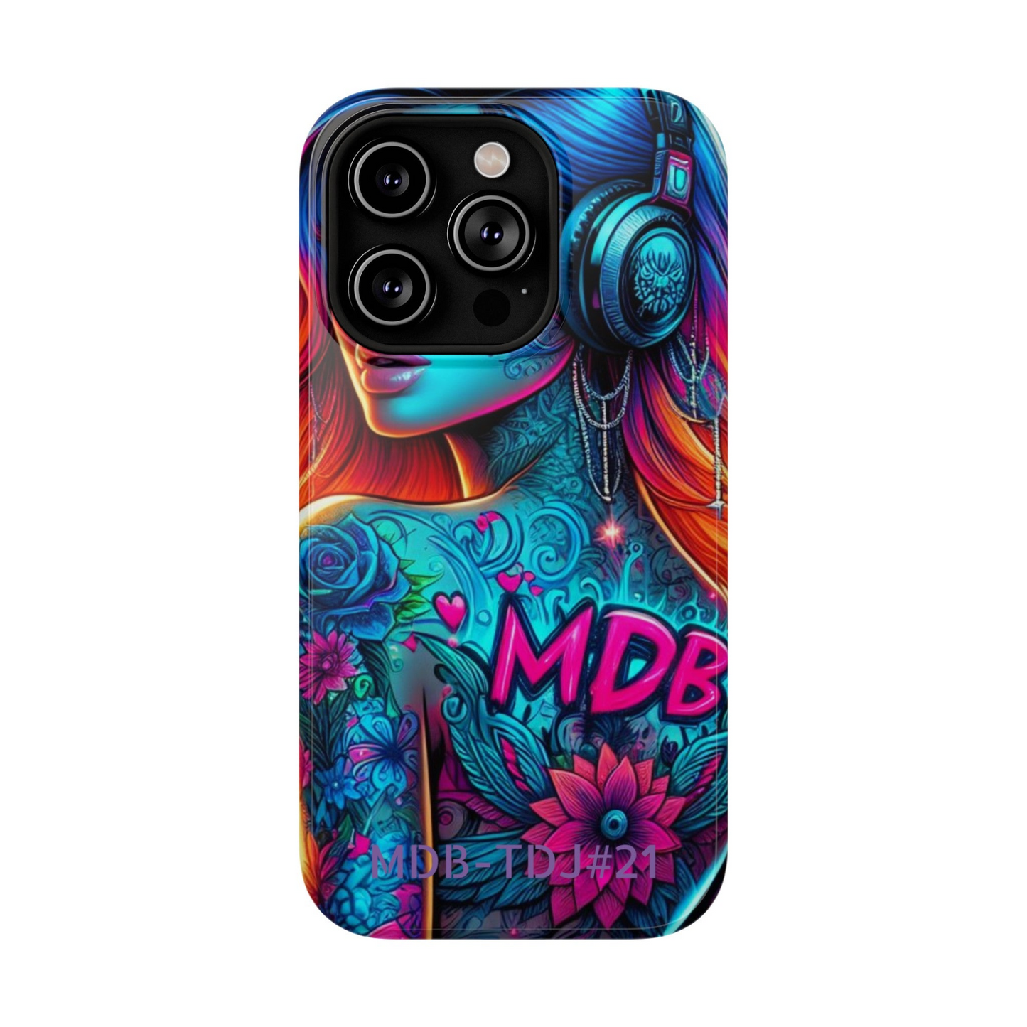 MDBTDJ#21 Impact-Resistant Phone Cases Fits most Tattooed DJ's Limited Edition