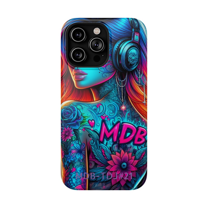 MDBTDJ#21 Impact-Resistant Phone Cases Fits most Tattooed DJ's Limited Edition