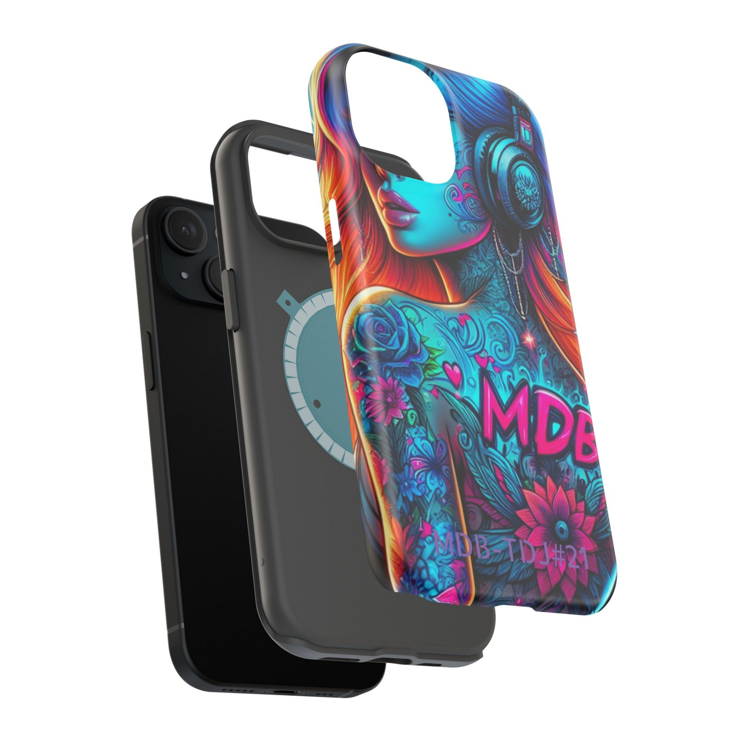 MDBTDJ#21 Impact-Resistant Phone Cases Fits most Tattooed DJ's Limited Edition