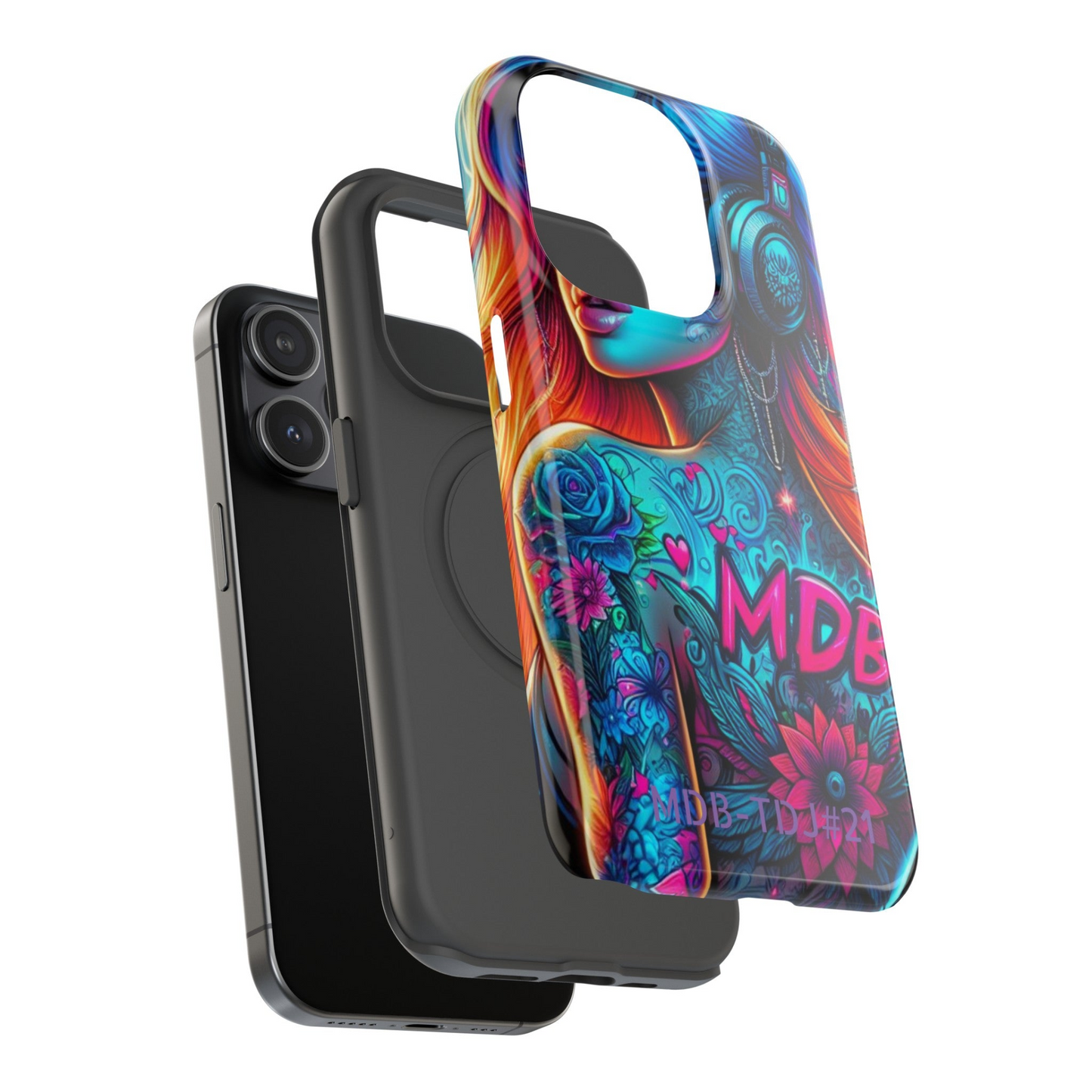 MDBTDJ#21 Impact-Resistant Phone Cases Fits most Tattooed DJ's Limited Edition