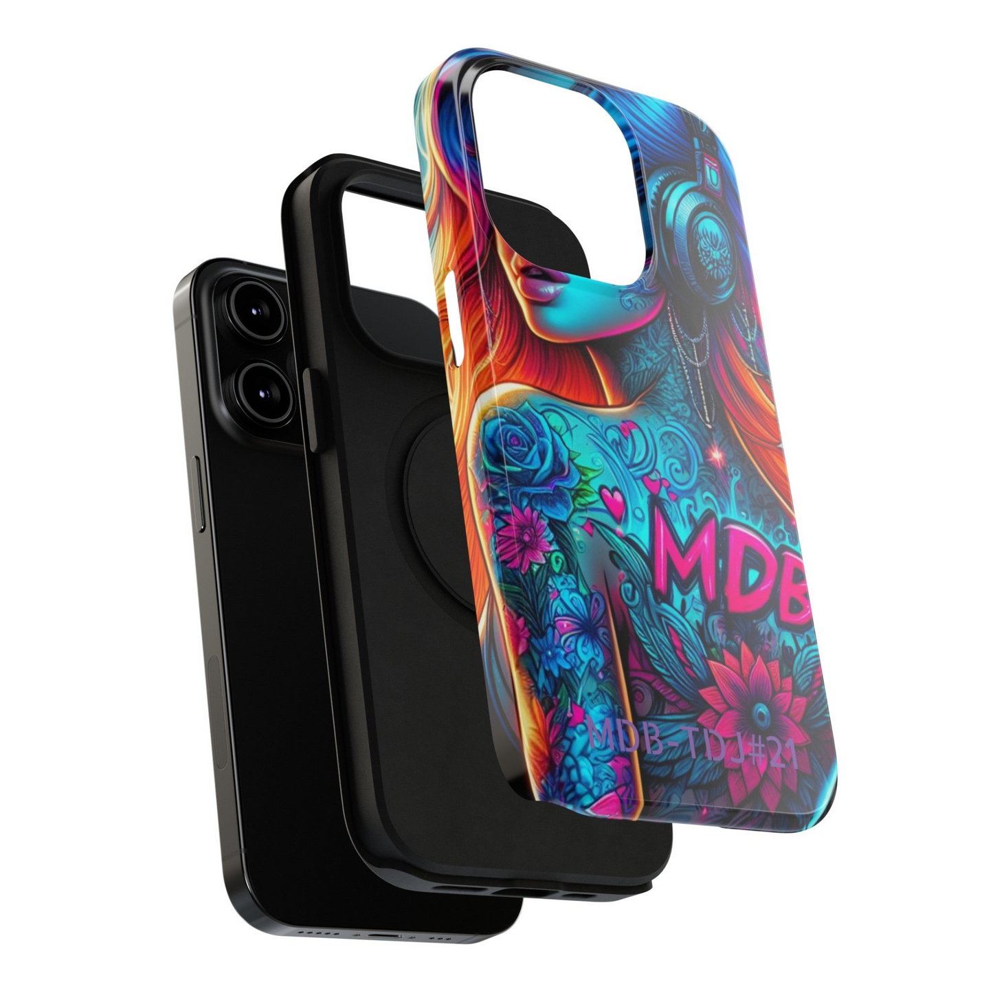 MDBTDJ#21 Impact-Resistant Phone Cases Fits most Tattooed DJ's Limited Edition