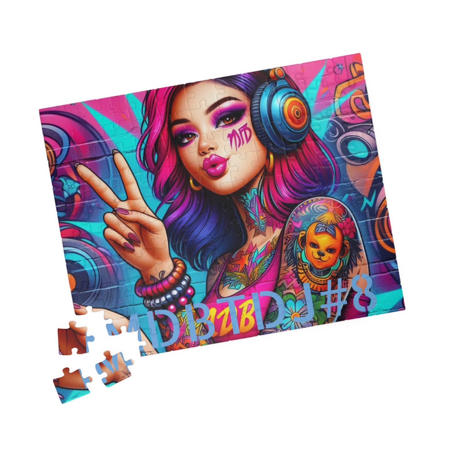 MDBTDJ#8 Puzzle (110, 252, 520, 1014-piece) Tattooed Dj's Limited Edition
