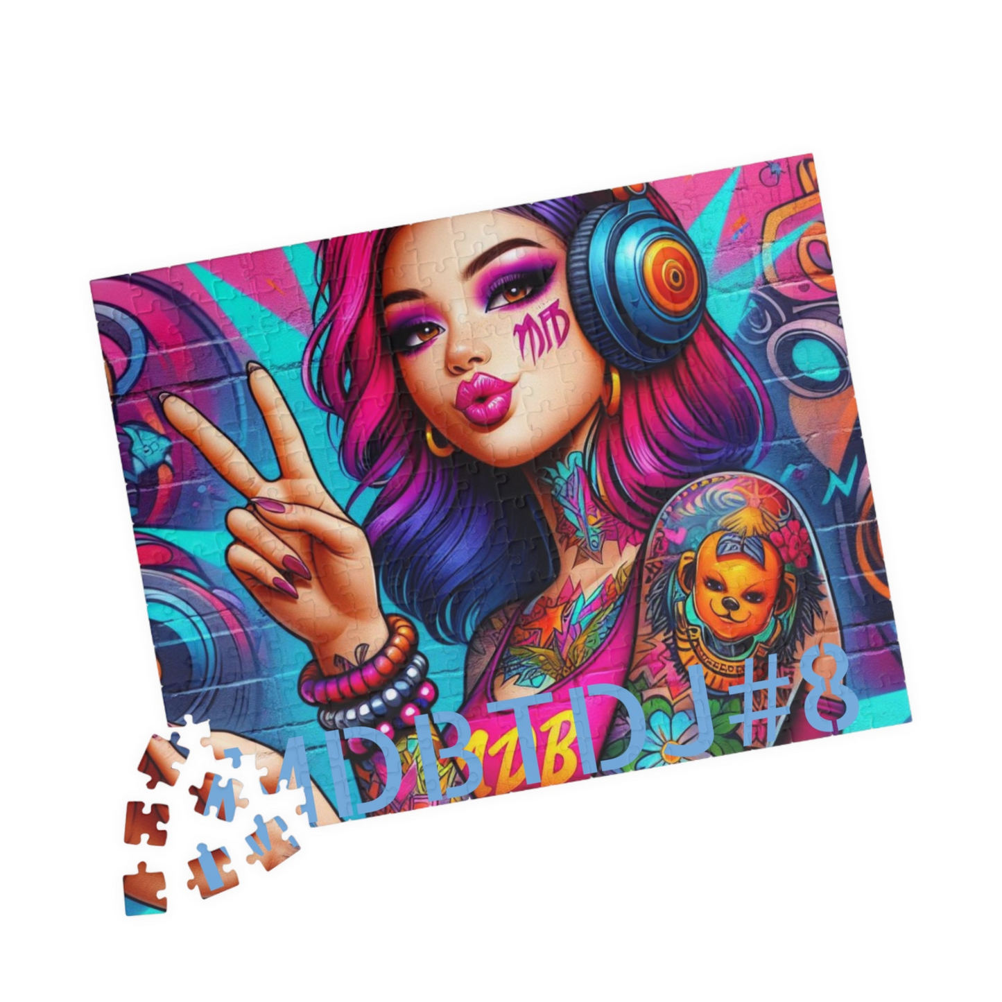MDBTDJ#8 Puzzle (110, 252, 520, 1014-piece) Tattooed Dj's Limited Edition