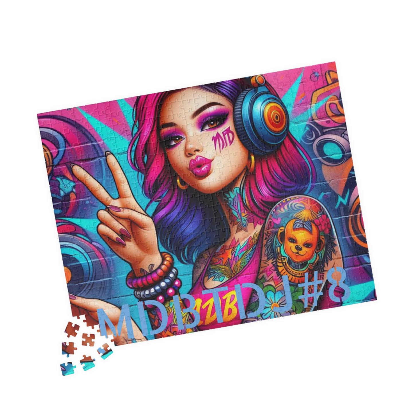 MDBTDJ#8 Puzzle (110, 252, 520, 1014-piece) Tattooed Dj's Limited Edition