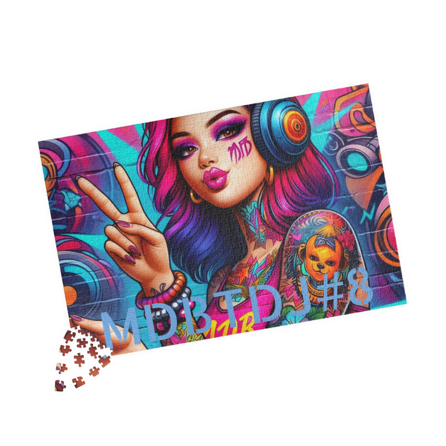 MDBTDJ#8 Puzzle (110, 252, 520, 1014-piece) Tattooed Dj's Limited Edition