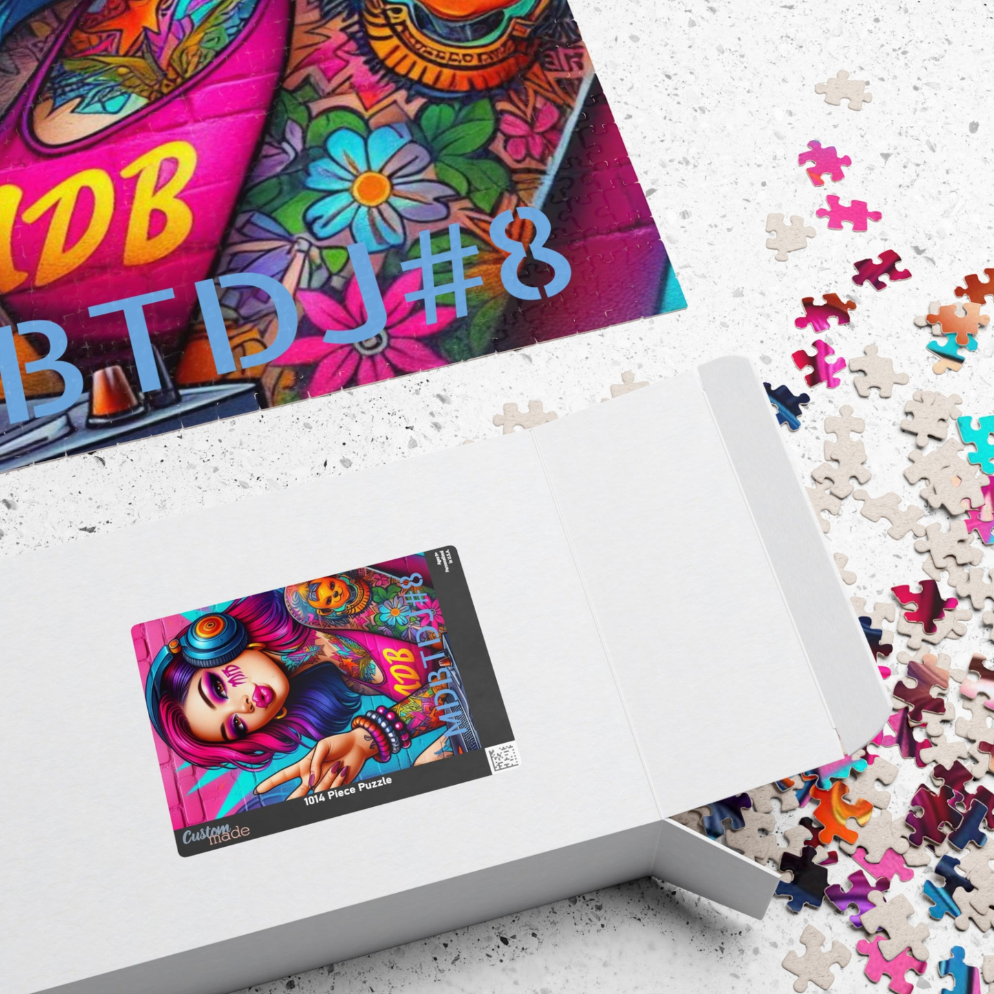 MDBTDJ#8 Puzzle (110, 252, 520, 1014-piece) Tattooed Dj's Limited Edition