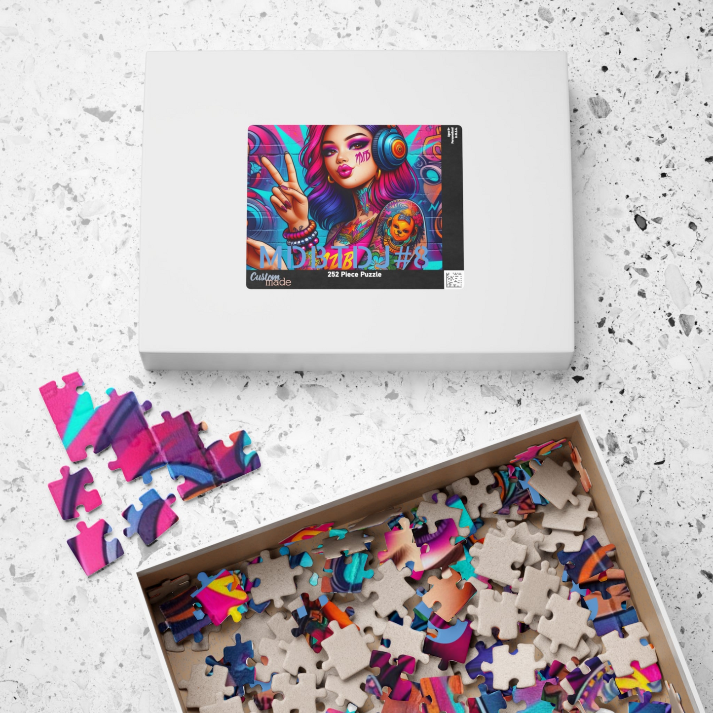 MDBTDJ#8 Puzzle (110, 252, 520, 1014-piece) Tattooed Dj's Limited Edition