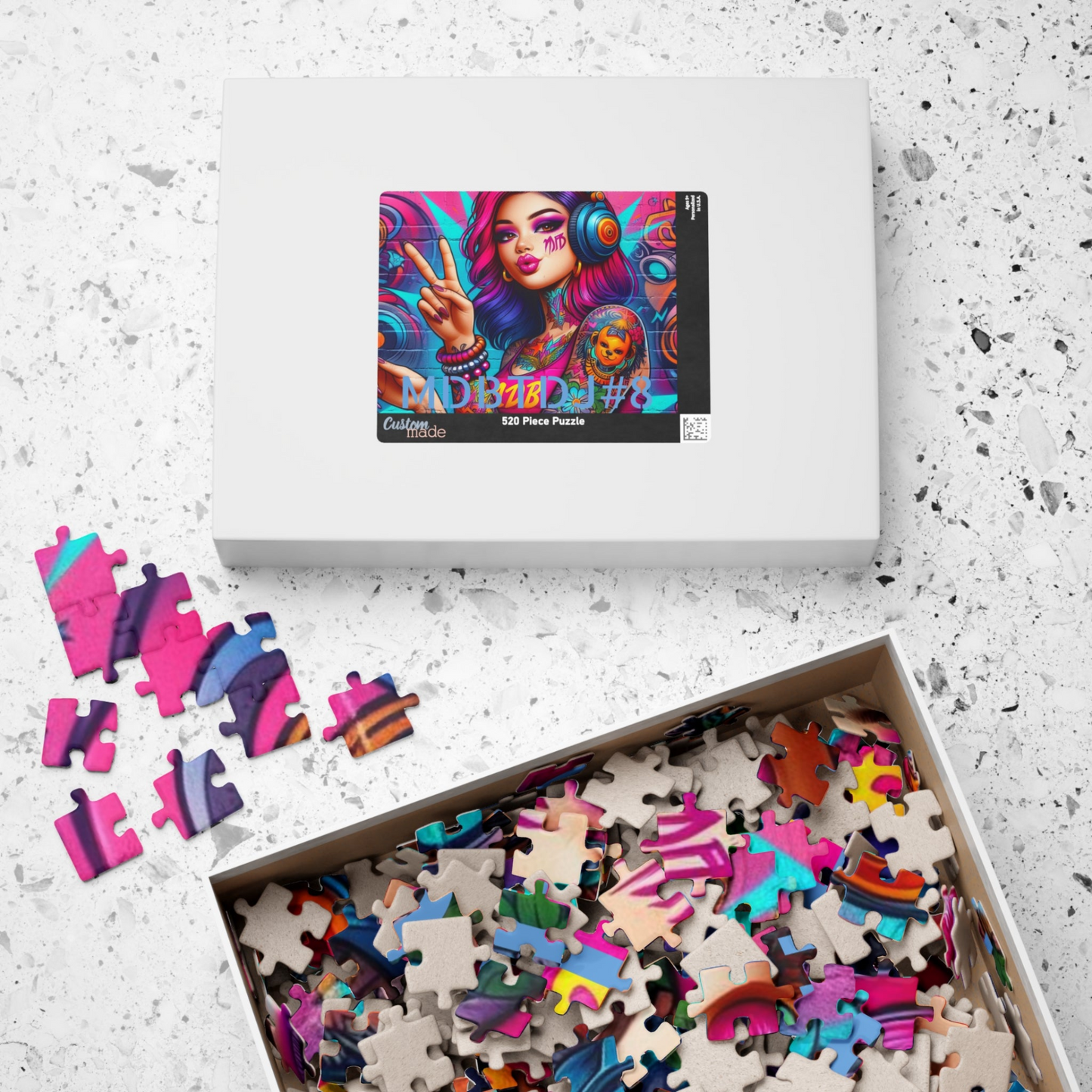 MDBTDJ#8 Puzzle (110, 252, 520, 1014-piece) Tattooed Dj's Limited Edition