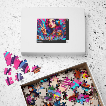 MDBTDJ#8 Puzzle (110, 252, 520, 1014-piece) Tattooed Dj's Limited Edition