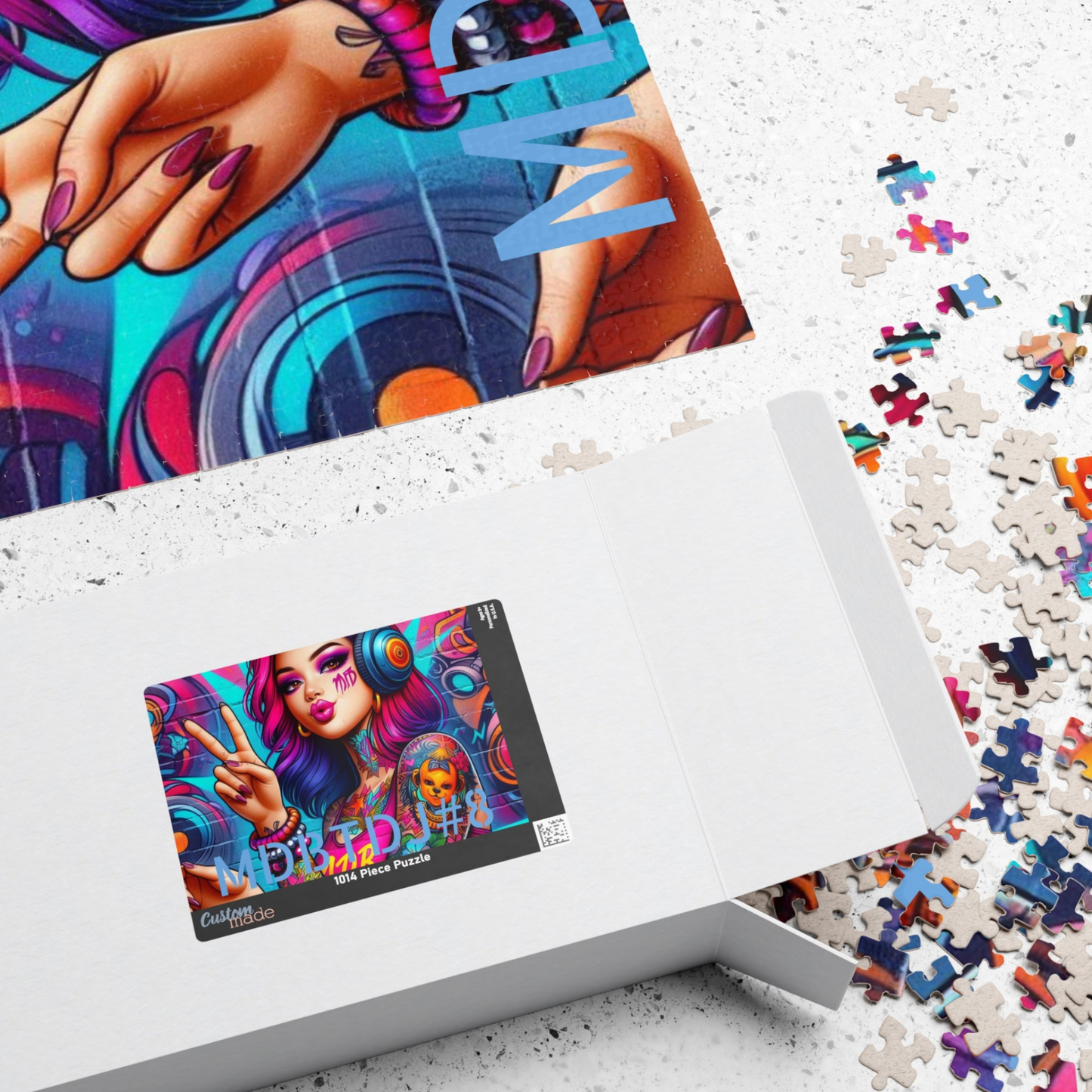 MDBTDJ#8 Puzzle (110, 252, 520, 1014-piece) Tattooed Dj's Limited Edition