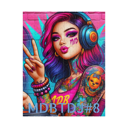 MDBTDJ#8 Puzzle (110, 252, 520, 1014-piece) Tattooed Dj's Limited Edition