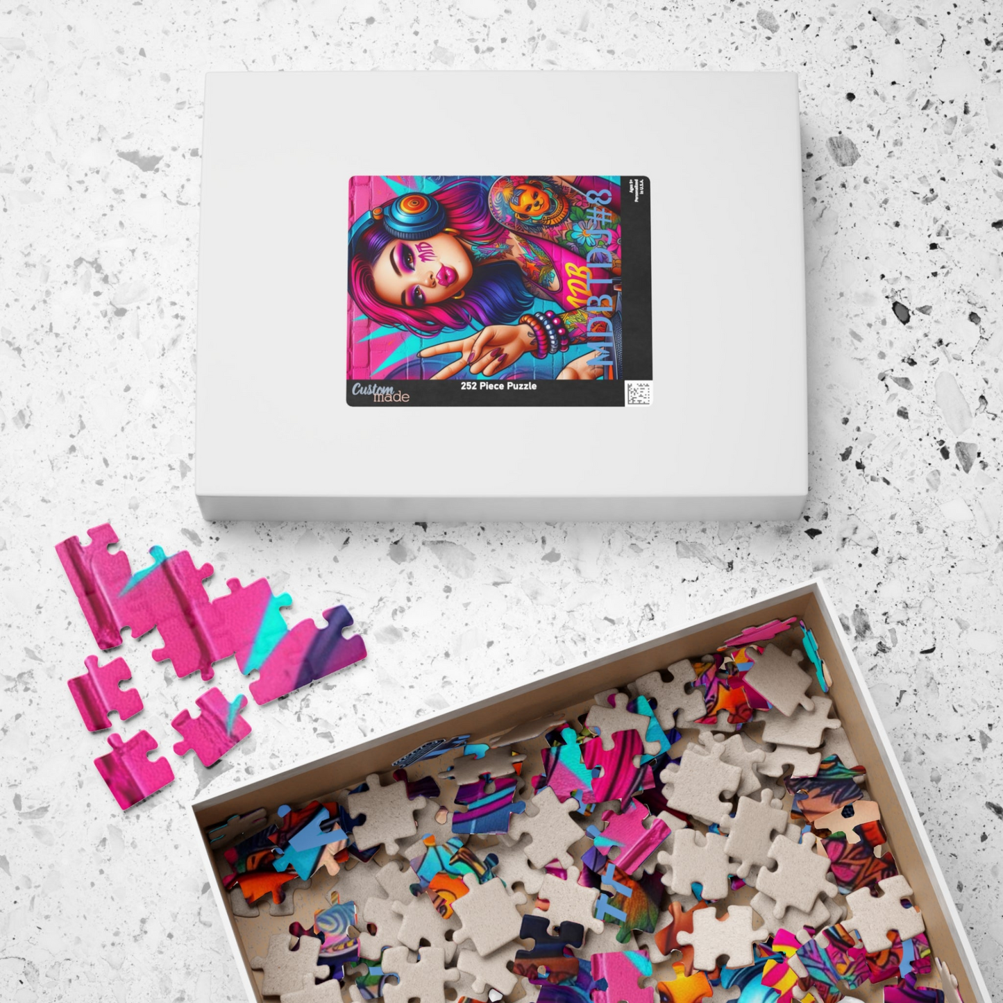 MDBTDJ#8 Puzzle (110, 252, 520, 1014-piece) Tattooed Dj's Limited Edition
