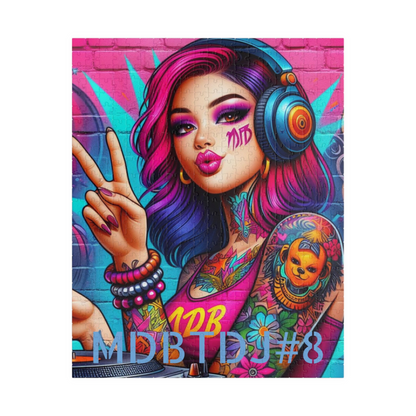 MDBTDJ#8 Puzzle (110, 252, 520, 1014-piece) Tattooed Dj's Limited Edition