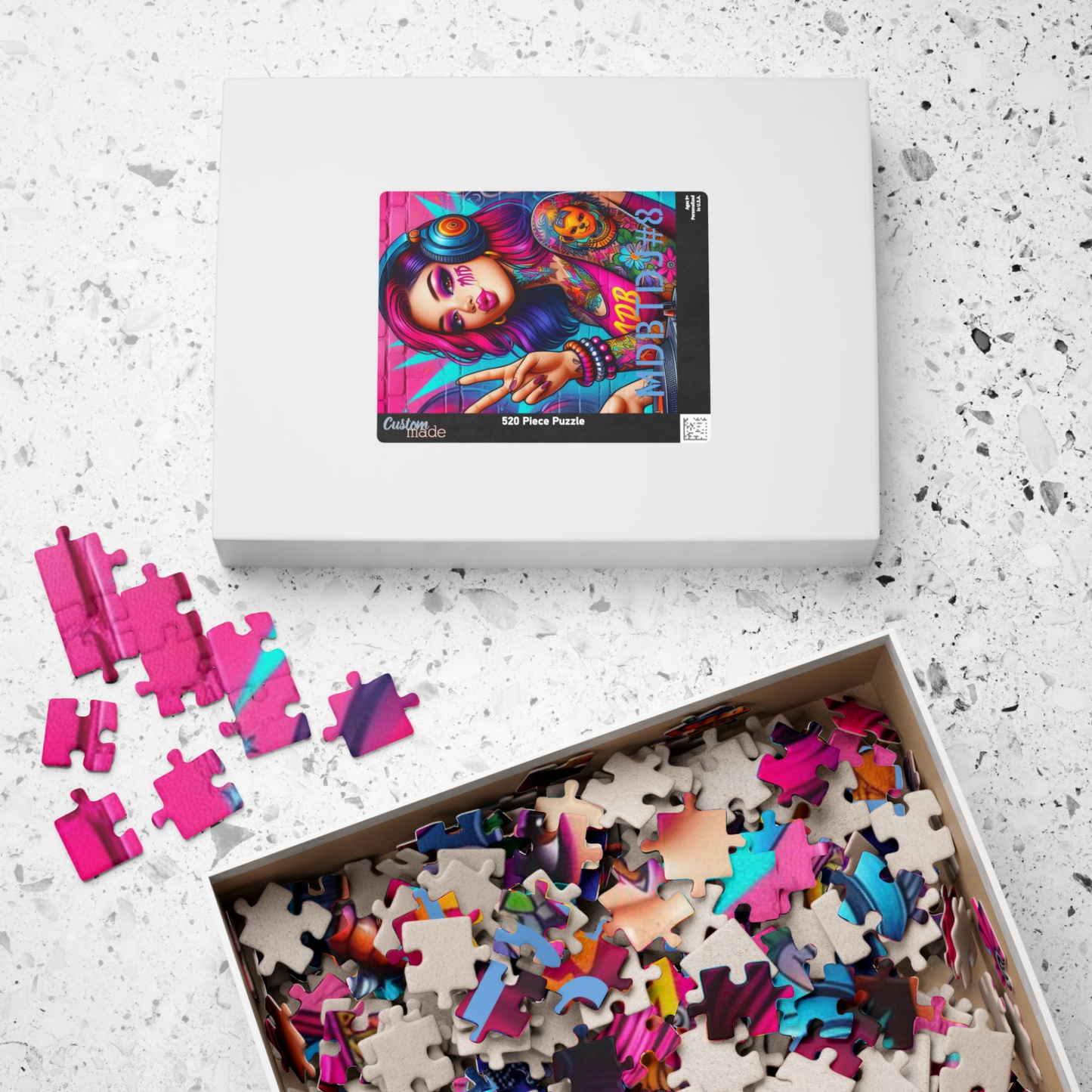 MDBTDJ#8 Puzzle (110, 252, 520, 1014-piece) Tattooed Dj's Limited Edition