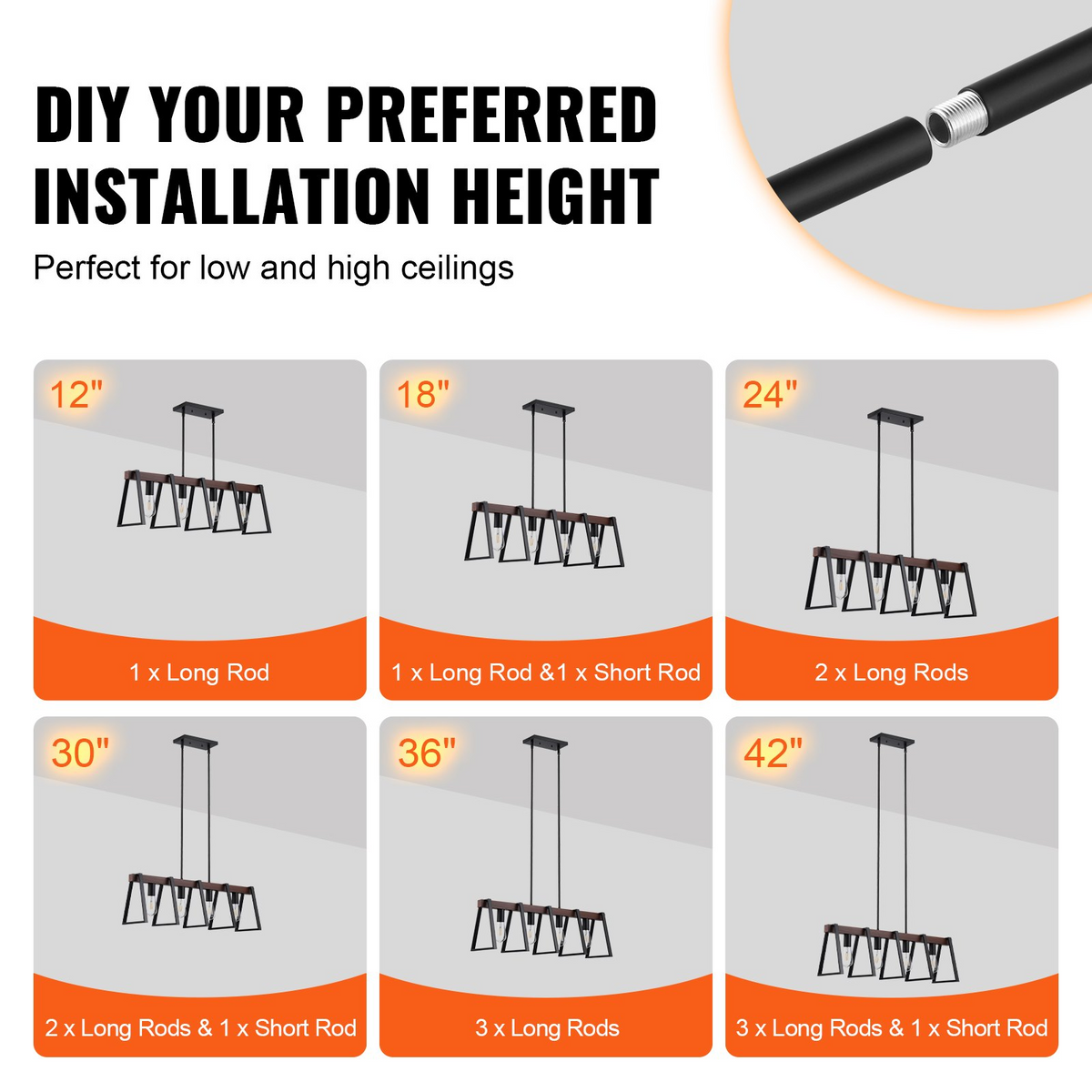 a diagram of a light fixture