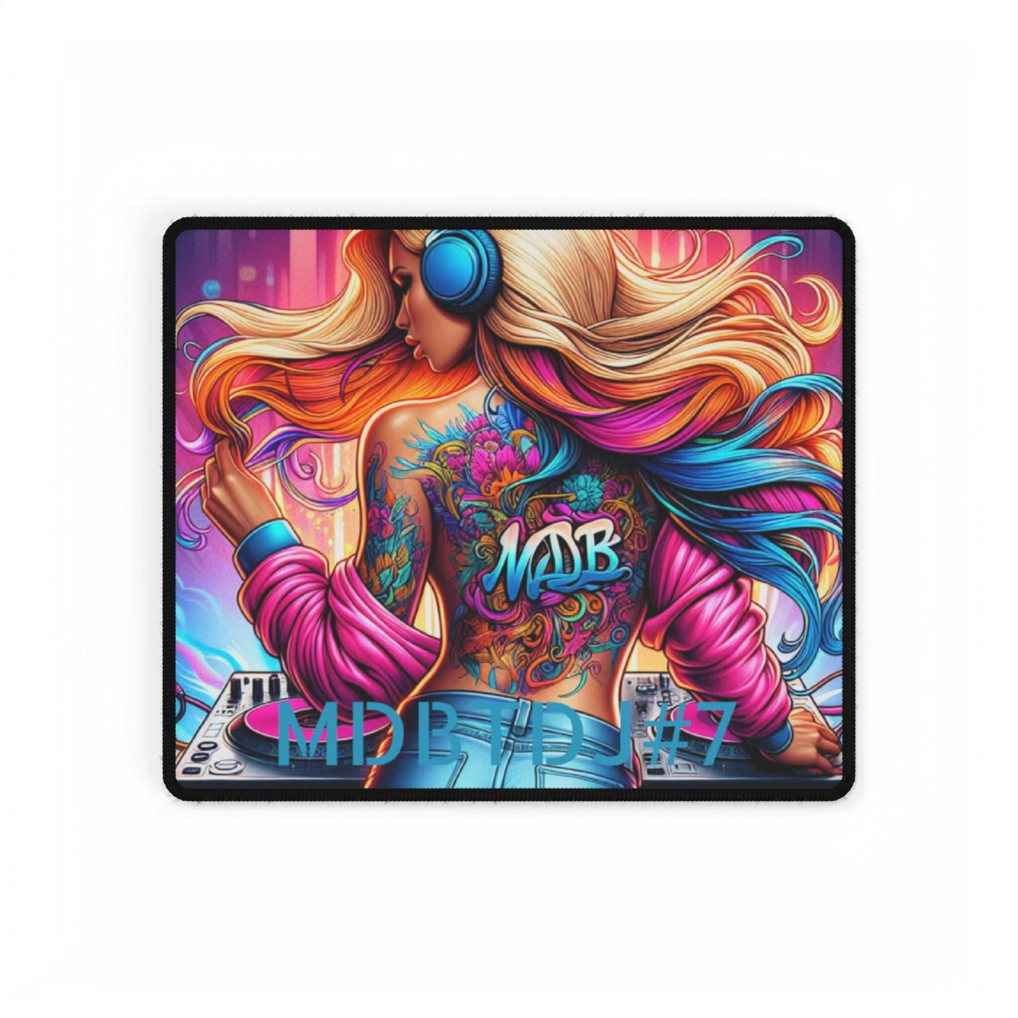 MDBTDJ#7 Mouse Pads Desk Mats Tattooed DJ's Limited Edition