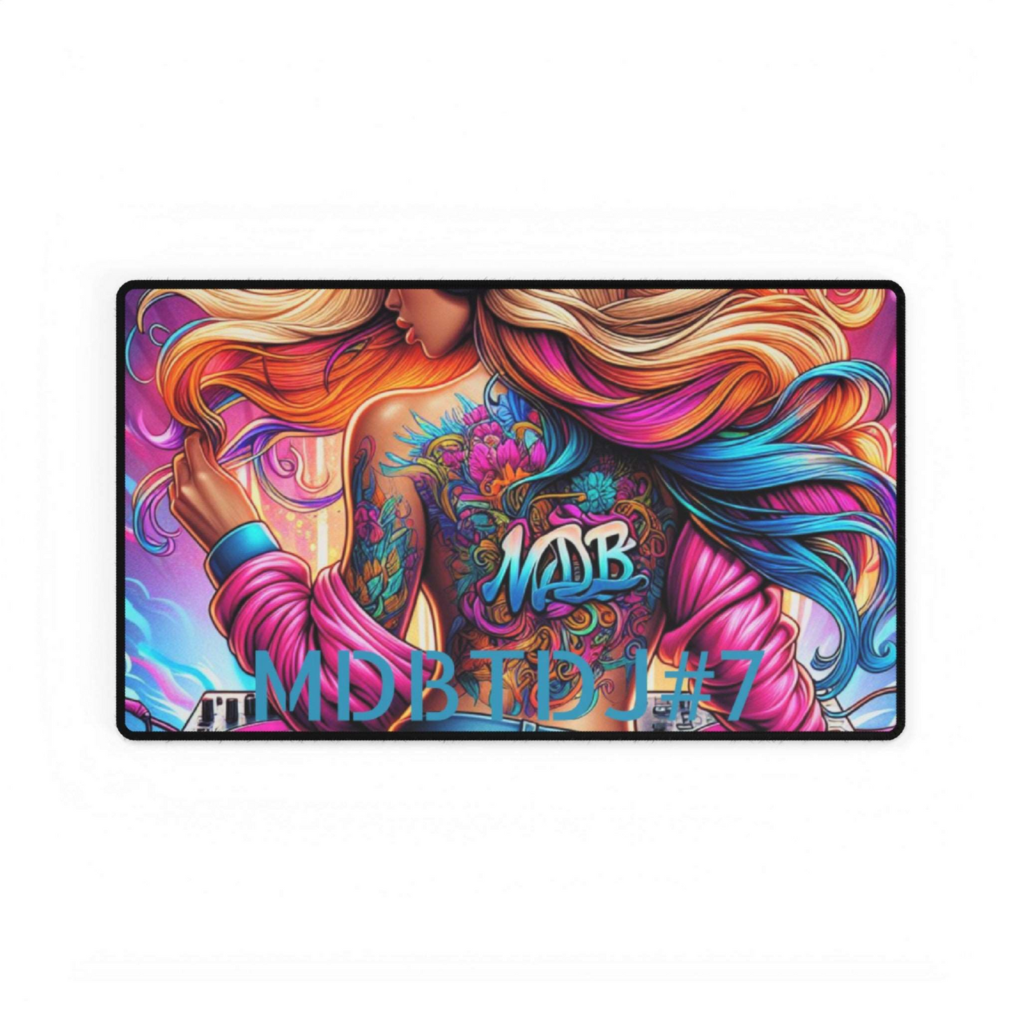 MDBTDJ#7 Mouse Pads Desk Mats Tattooed DJ's Limited Edition