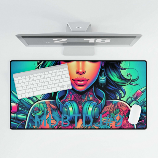 MDBTDJ#9 Mouse Pads Desk Mats Tattooed DJ's Limited Edition