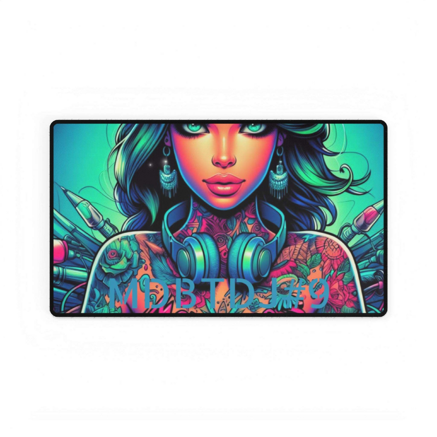MDBTDJ#9 Mouse Pads Desk Mats Tattooed DJ's Limited Edition