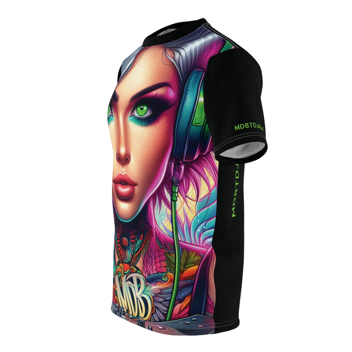MDBTDJ#3-F Premium Tee Shirt - Tattooed Dj's Limited Edition - Unisex