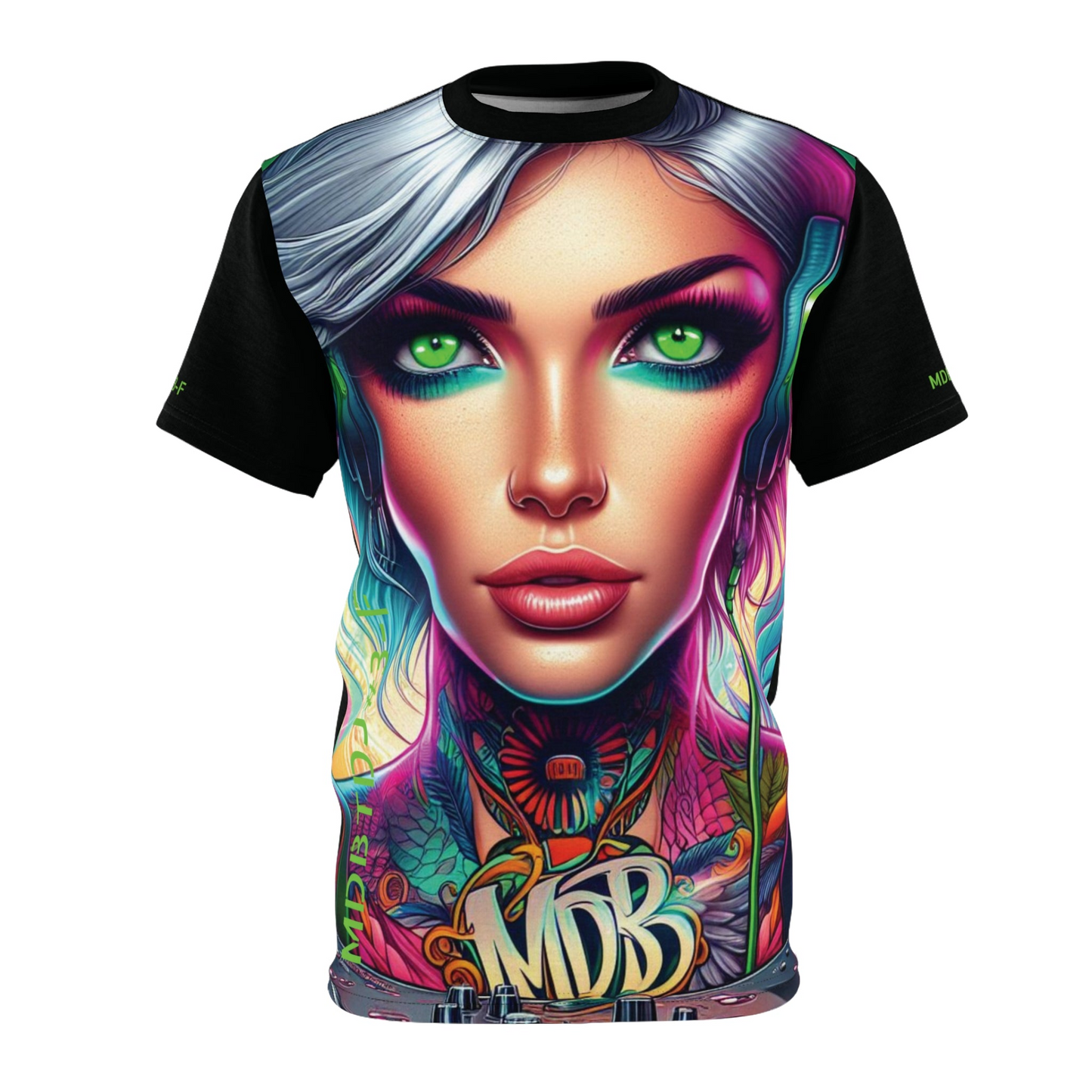 MDBTDJ#3-F Premium Tee Shirt - Tattooed Dj's Limited Edition - Unisex