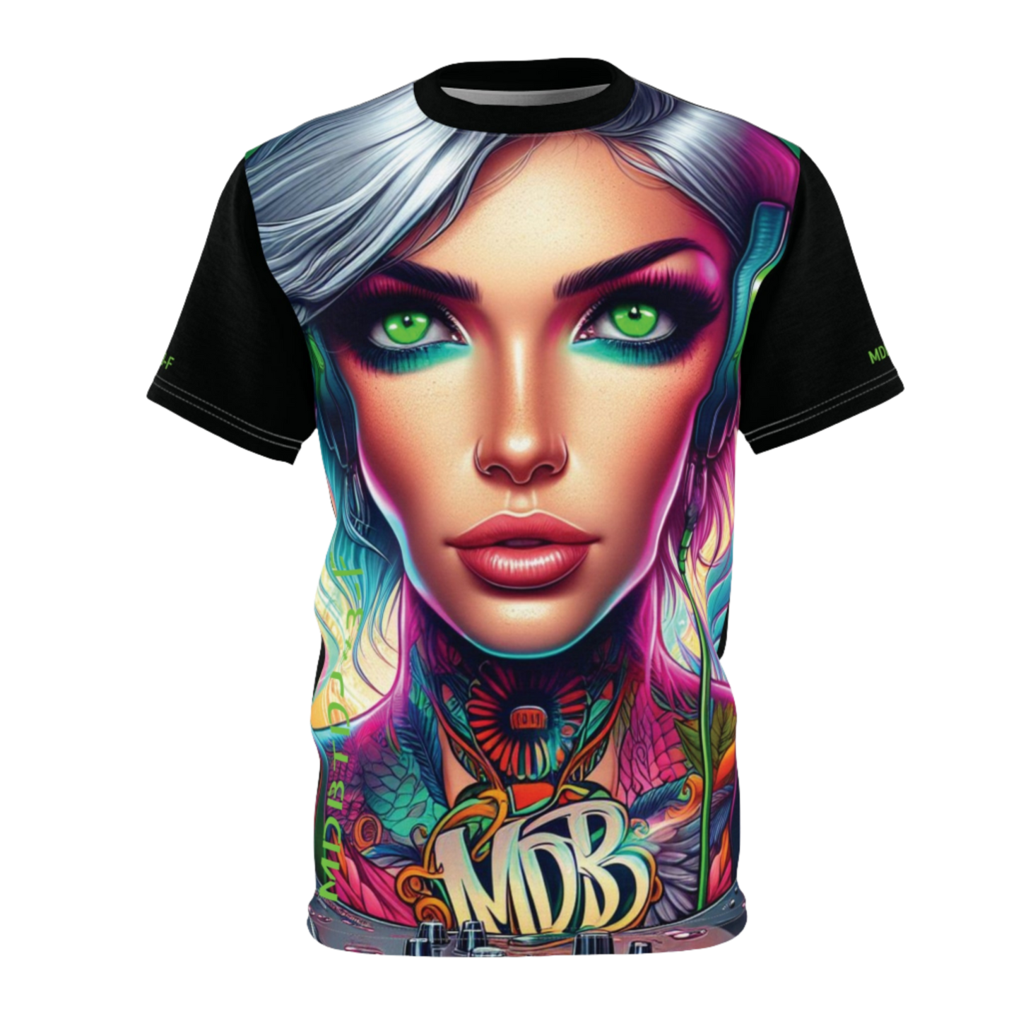 MDBTDJ#3-F Premium Tee Shirt - Tattooed Dj's Limited Edition - Unisex