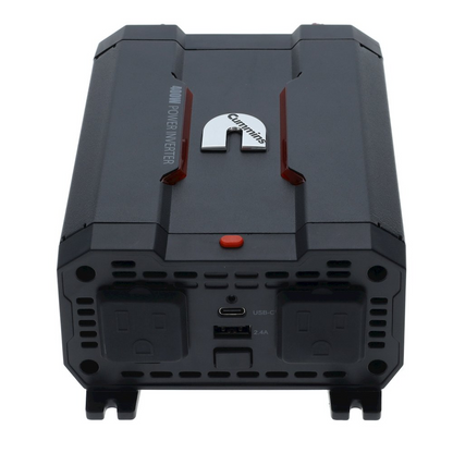 Cummins 400 Watt Car Power Inverter DC 12V to 110V AC Converter Full Kit CMN400