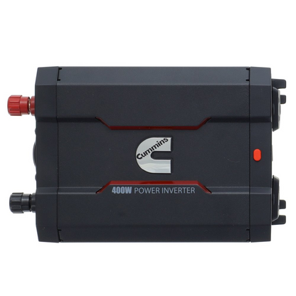 Cummins 400 Watt Car Power Inverter DC 12V to 110V AC Converter Full Kit CMN400