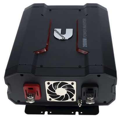 Cummins 2000 Watt Power Inverter Modified Sine Wave Car Inverter 12V to 110 Volts Two AC Outlets Two USB Ports (Full Cable Kit Included)