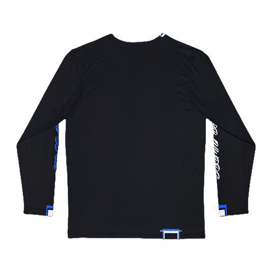 MDBTDJ#LSS-BBLUWDPS Men's Long Sleeve Shirt