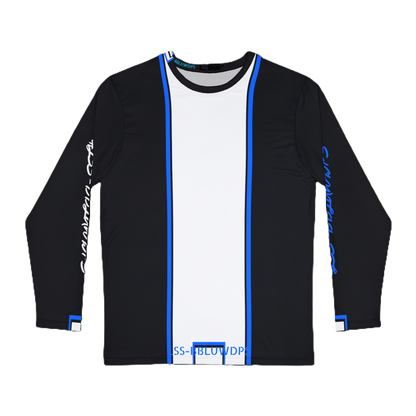 MDBTDJ#LSS-BBLUWDPS Men's Long Sleeve Shirt