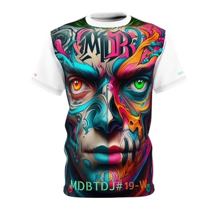 MDBTDJ#19-W Premium Art Tee Shirt - Tattooed Dj's Limited Edition - Unisex