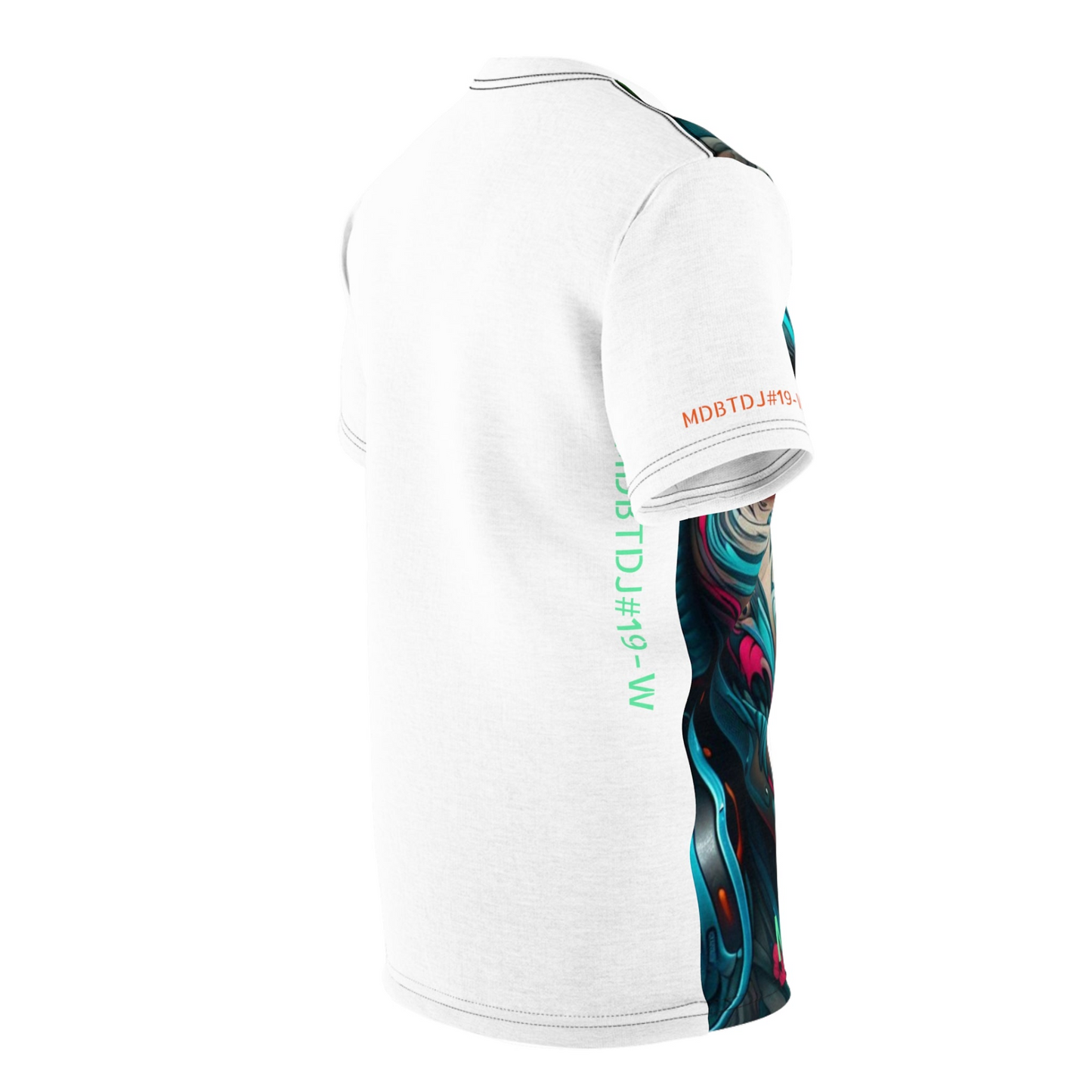 MDBTDJ#19-W Premium Art Tee Shirt - Tattooed Dj's Limited Edition - Unisex