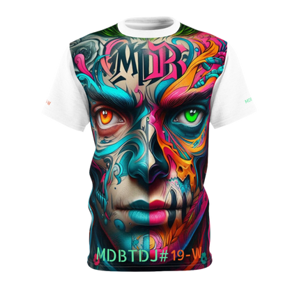 MDBTDJ#19-W Premium Art Tee Shirt - Tattooed Dj's Limited Edition - Unisex