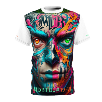 MDBTDJ#19-W Premium Art Tee Shirt - Tattooed Dj's Limited Edition - Unisex