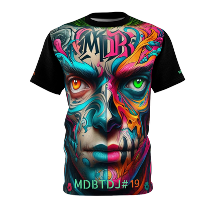 MDBTDJ#19-W Premium Art Tee Shirt - Tattooed Dj's Limited Edition - Unisex