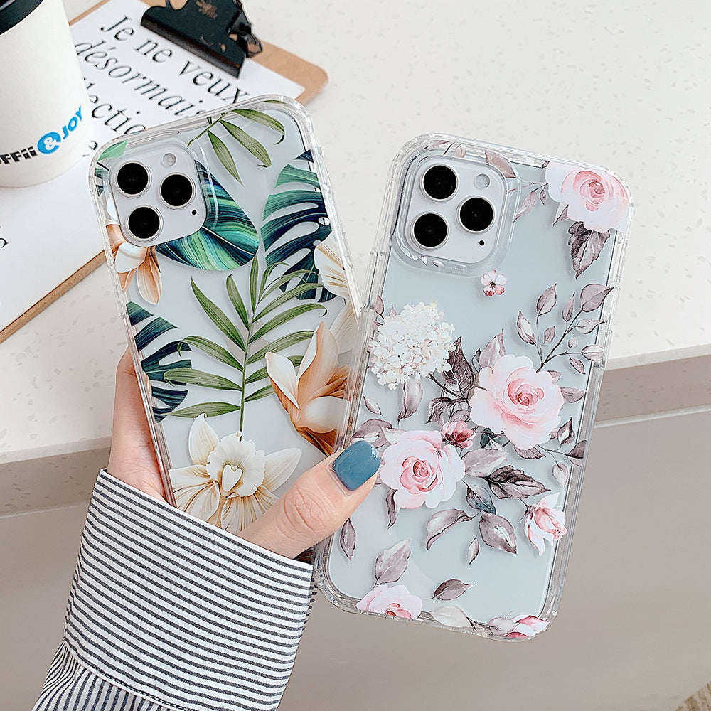 a hand holding a phone case