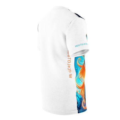 MDBTDJ#21-W Premium Art Tee Shirt - Tattooed Dj's Limited Edition - Unisex